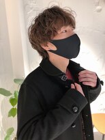 メルト 吉祥寺(melt)&nbsp;《長谷川》マッシュウルフニュアンスパーマ　ナチュラルウルフ