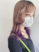 オンザ(ONTHE)&nbsp;ストリートコントラストカラーミディアムウルフ【林京平】