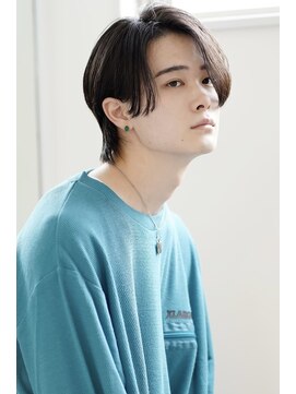 ロミーオム 本厚木(ROMMY. Homme) ナチュラルにサラッと決めるセンターパート◎ROMMY.Homme