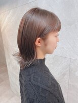 ドゥマン(Demain)&nbsp;くびれヘア ビタミンカラーマッシュメルティカラー ウルフボブ*