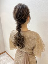 ヘアメイク マリア 福岡天神西通り(hair make MARIA) ねじポニー