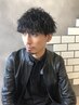 《メンズ指名No.1スタイリスト松本限定》メンンズカット+波巻きパーマ