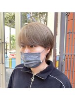 ペレ 栄店(PELE)&nbsp;マッシュ×ミルクティーベージュ〇