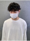 波打ちパーマ