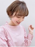 【HONEY渋谷】ふんわり小顔ショート×うるツヤベージュ★