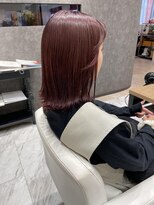 コーゾーギンザ 上野御徒町店(KOZO GINZA)&nbsp;外はねボブ/カシスピンク/ハイトーンカラー