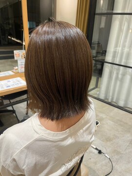 ヘアーエスクールステラ(hair S.COEUR stella) 枚方樟葉オリーブベージュ