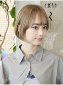 大人マッシュショート/丸みショート/イメチェン/30代40代50代