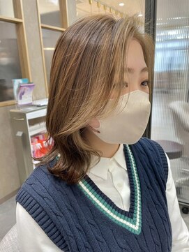 シアエミュー 新越谷店(SHEER emu) フェイスフレーミングカラー