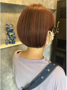 ダリー 菊水店(Dali) アンブレラカラー・ピンク・ミニボブ・デザインカラー