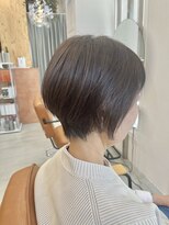 セム(sem)&nbsp;ショートボブ白髪ぼかしハイライト髪質改善カラー