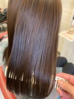 ロマンヤカタ ファース(ROMAN YAKATA fars) 髪質改善プレミアムカラー まとまる艶サラロング@田代7/29