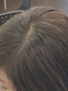 レイディバードカラー 深谷稲荷町店 30分のリタッチカラー（根元白髪染め）