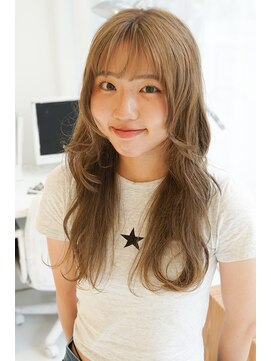 ハイブ 金沢(Hive) 10代20代ブリーチハイトーンベージュカラー