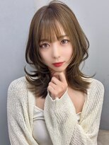 オズ 郡山桑野店(OZ)&nbsp;黒髪ボブルフネビージュ小顔ワンレン