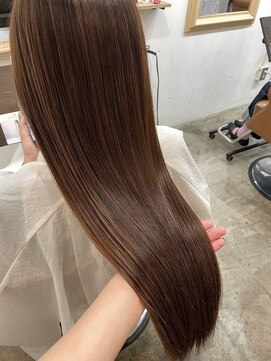 アンジュール(UNJOUR.) 【髪質改善】カラー　30代40代50代