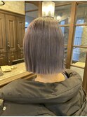 ミニボブ　アッシュグレー