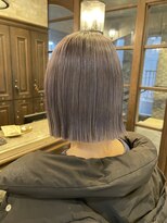 シャル 八王子(shalu)&nbsp;ミニボブ　アッシュグレー