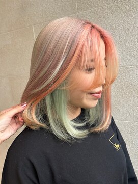 ゲン(gen.) ハイトーンブリーチ/ブリーチデザイン/20代30代