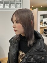 ソルア 上本町(solua)&nbsp;レイヤー×グレージュカラー