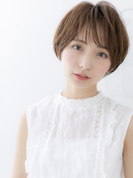 ヘアスタジオ ガロウ(hair stuido garou) くびれヘア/アプリコットオレンジ/ハイライトカラー/盛岡78