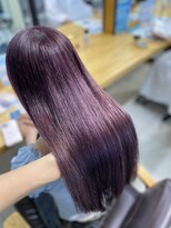 ラウル(Laulu)&nbsp;くびれヘア/アプリコットオレンジ/夏のヘアアレンジ/佐倉