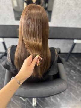 アンダーバー(UNDRvr) ブリーチなしカラメルベージュ