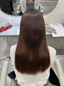 黒髪/クラゲヘアー/オリーブグレー/小顔/ココアベージュ/茨木 