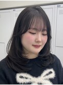 ミディアム/レイヤー/2025秋冬ヘア