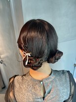 シャルムバイケンジ(Charm.by KENJE)&nbsp;【TANAKA】結婚式/銀座/ヘアセット/アレンジ/有楽町/カチモリ