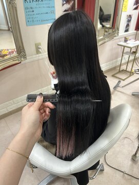 デザインヘアーピアジェ 八木店(DESIGN HAIR PIAGET) 【シールエクステ80本】¥15920