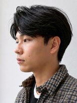 ファルベ(Farbe) 波巻きツイストスパイラル/リバースセンターパート/ニュアンス