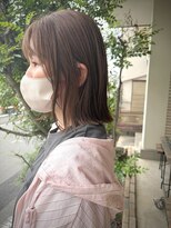 リリー(Lily)&nbsp;柔らかシアーブラウンボブ/lily野田中央林間
