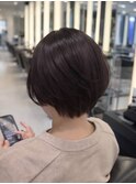 大人ショート縮毛矯正トリートメント白髪染めエイジングケア