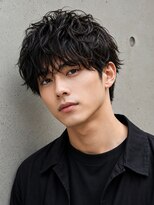 エクラ バイ キョウト(eclat by kyoto) シースルーマッシュフェザーパーマラウンドマッシュ韓国マッシュ