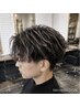 【メンズデザインカラー☆】メンズカット+ハイライトカラー¥13800(税込)