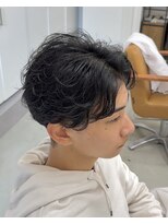 シルク 大宮(SilQ)&nbsp;フェザーパーマ/メンズ/men's/メンズサロン/眉毛