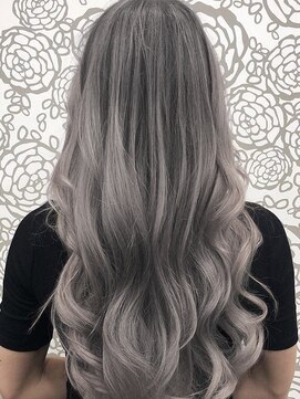 ディバイス カラーアンドエクステ(Device) 【Device】シールエクステ40枚+外国人風Ｗカラー+カット