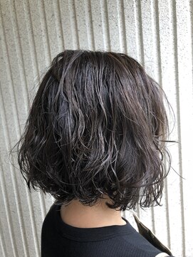 エイトタマプラ たまプラーザ店(EIGHT tamapla) 【EIGHTたまプラ】デザインカラー_切りっぱなしボブ