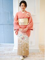 ゲッカビジン(GEKKABIJIN)&nbsp;レンタル訪問着AS-106 36000円《東京着物レンタル六本木月下美人