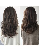 エル(LE)&nbsp;セミロング強さによるカールの違い