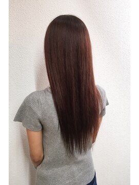 エイト 沖縄豊崎店(EIGHT toyosaki) 【EIGHT 豊崎】お客様スタイル_ココアレッドカラー