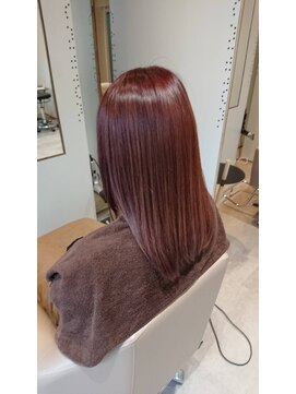 カノア(CANNOA.) ツヤツヤ☆THROWカラーでピンクアッシュ☆