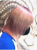 透明感!ピンクアッシュ!