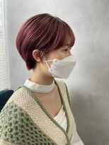 ワク(WAKU)&nbsp;YUJI style  NO.13　ショートマッシュ　ピンクブラウン