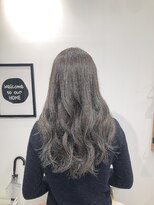 レム 菊名店(REM)&nbsp;外国人風デジタルパーマバレイヤージュ/ベージュ