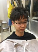 スパイラルピンパーマ