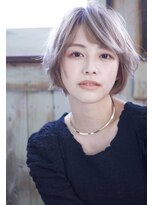 グランアージュ 池袋東口店(grandage) 小顔フェザーバング×大人かわいい×ウルフボブ20代30代40代s1