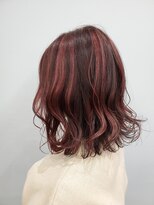 エイム ヘアメイク 横川店(eim HAIR MAKE)&nbsp;ベリーピンク×ピンクハイライト