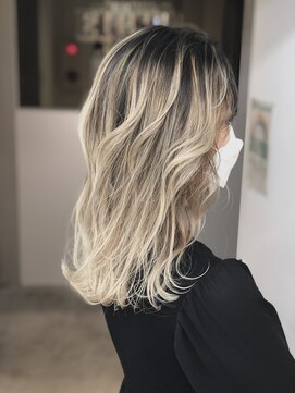 エイト 恵比寿店(EIGHT ebisu) tomi-158　ブロンドバレイヤージュ！